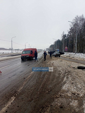 ДТП с двумя пострадавшими произошло в Ивановском районе
